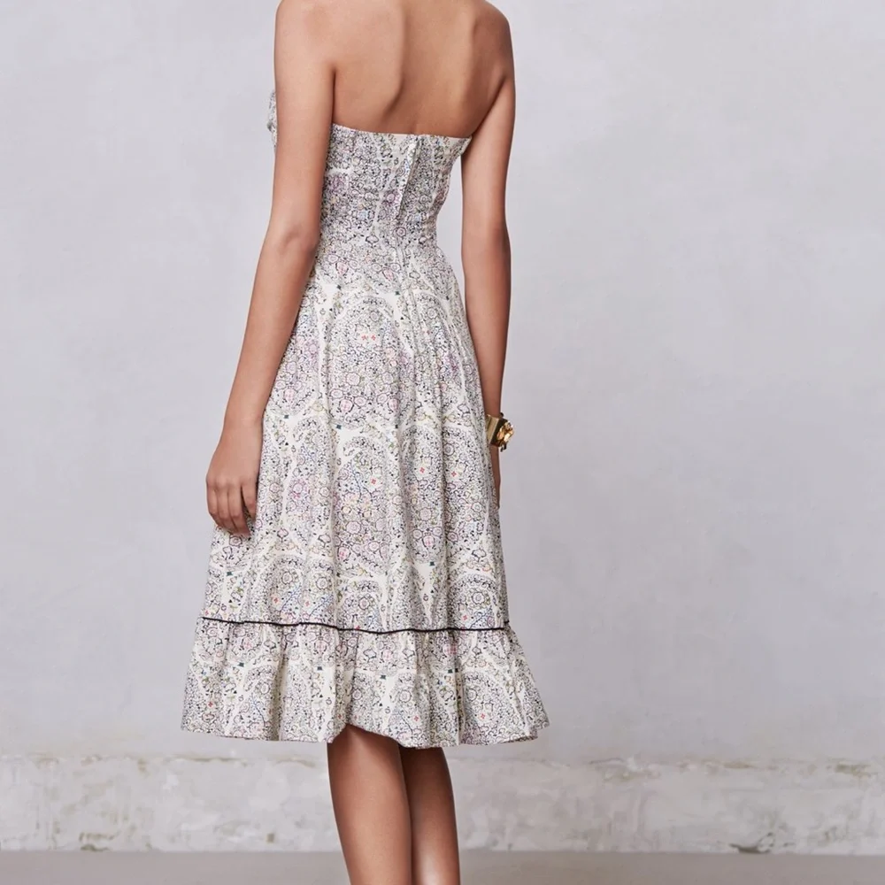 Floral Halter Dress - Picture 2 of 9